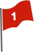 flag icon for hole 1