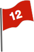 Hole 12 Flag icon