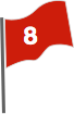Hole 8 Flag icon